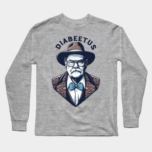 Diabeetus - Vintage style Long Sleeve T-Shirt